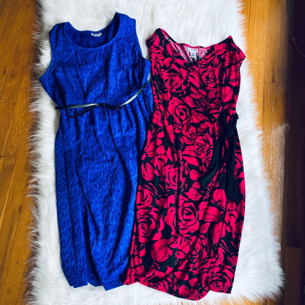 Bundle of two Motherhood Maternity dresses